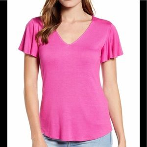 Gibson look Roselyn Flutter Sleeve